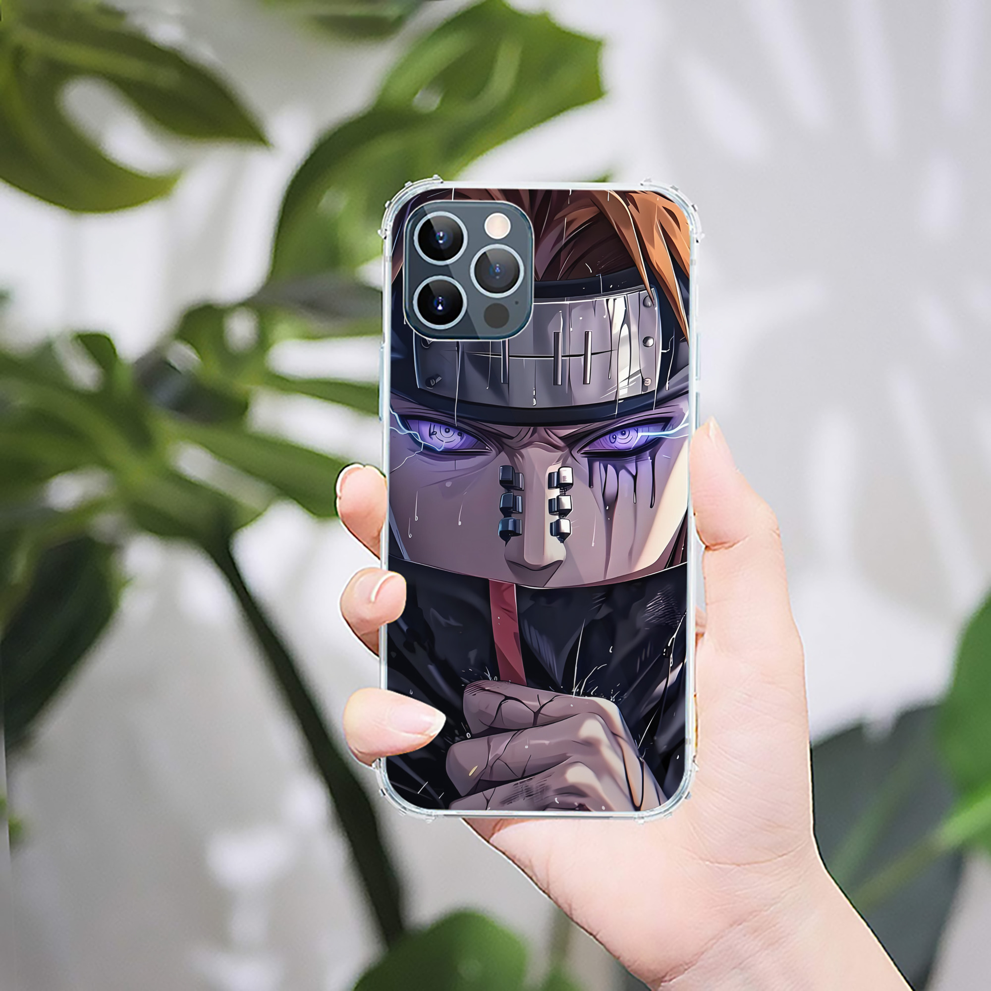 （画像用） NARUTO -ナルト- NARUTO -ナルト- 疾風伝 【iPhone 12シリーズ対応】透明スマホケース（クリアソフトケース）